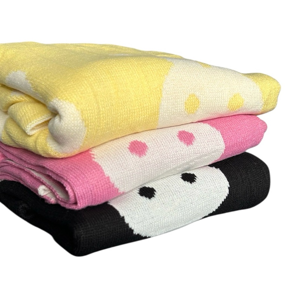 Super Soft Rabbit Pattern Throw Blanket NWOT